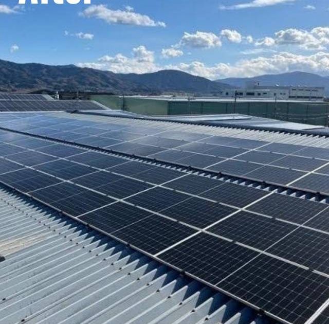 太陽光パネル設置 施工後