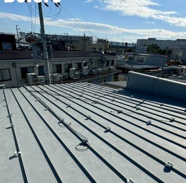 太陽光パネル設置 施工前