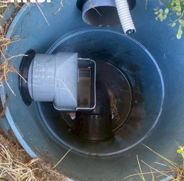 汚水桝の補修と清掃 施工後