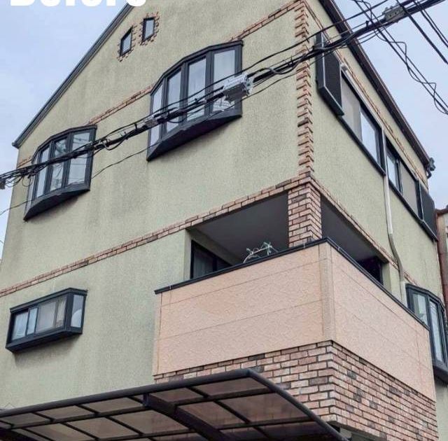 屋根壁の補修と修繕 施工前